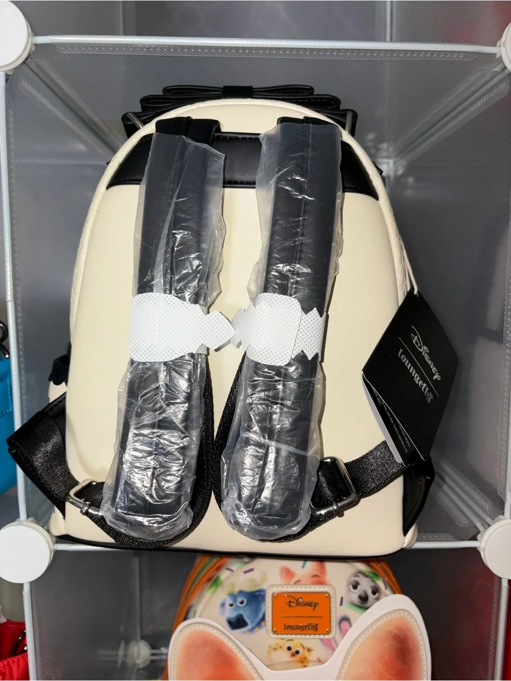 Loungefly Disney Alice Cream and Black Mini Backpack